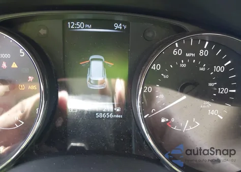 2017 Nissan Rogue Sv из США, поврежденный, VIN JN8AT2MTXHW136046